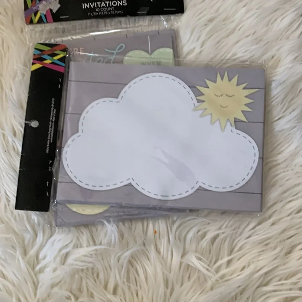 NIB 🎈2 Packs of Party Multi-Color Invitational Cards